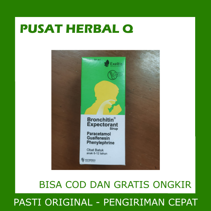 BRONCHITIN EXPECTORANT SIRUP 50 ML OBAT BATUK BERDAHAK