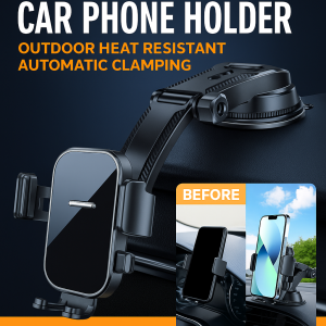Vacuum Magnetic Suction Phone Mount  Car Gravity Air Vent Mount Phone Holder Adjustable Dashboard Anti Slip Tablet Mobile Phone Holder Folding Holder Mount Live Show Lifter Adjustable For All Phones 车载手机支架