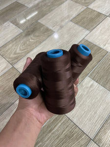 Set = 3 ống chỉ tơ - chỉ tơ vắt sổ các màu 150d tex 18 cuộn 5000m chỉ tơ dai chắc bền đẹp