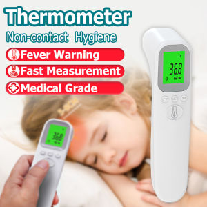 Precise original Non-Contact Infrared Forehead Temperature Measurement LCD Digital Displ Voice+Battery