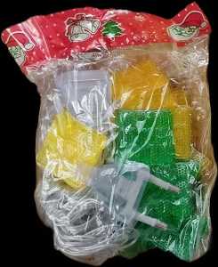 Lampu Seri Ketupat Juntai Bintang Bulan Ketupat