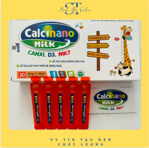 Calci nano milk TTF - Bổ sung canxi giúp phát triển chiều cao phát triển toàn diện