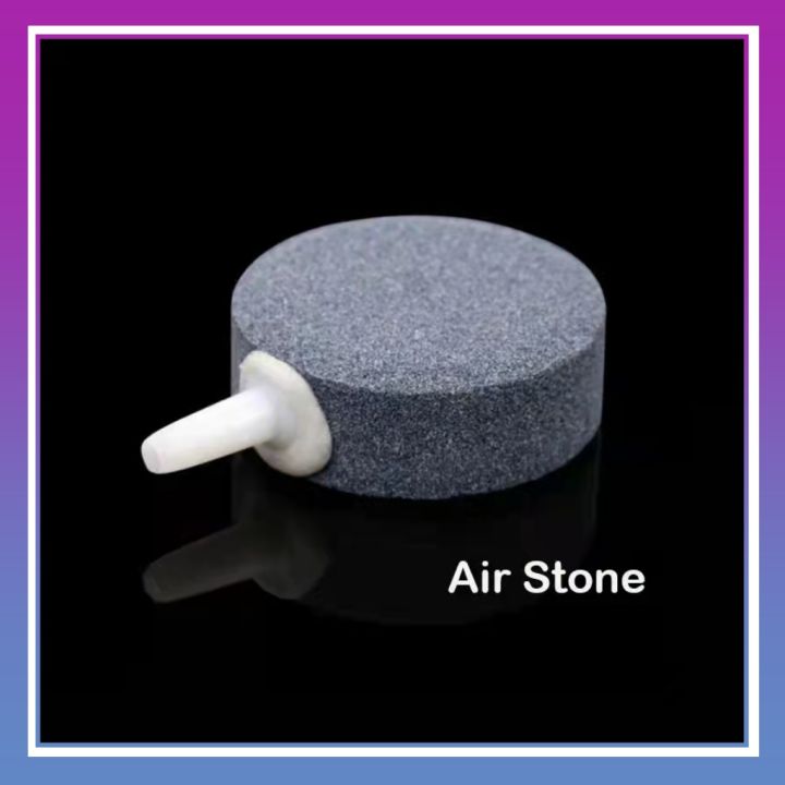 Happy Pet Aquarium Fish Tank Air Bubble Stone Diameter 4cm Oxygen Plate ...