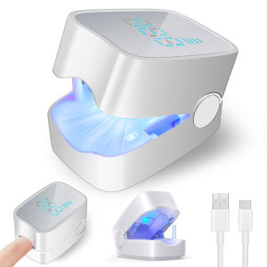 Thiết bị điều trị nấm móng: đèn UV khử trùng bằng có chức năng làm sạch thông minh loại nhỏ gọn hoàn toàn tự động.