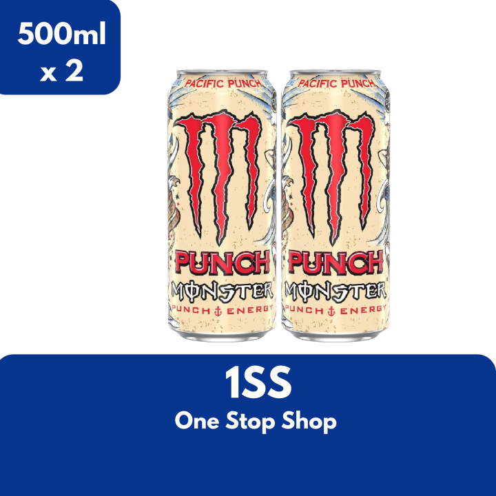 Monster Pacific Punch Energy Drink, 500ml Lazada PH