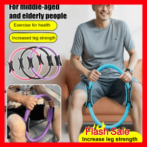 【Flash Sale】 [Walking with the Wind] Limb Resistance Circle for Middle-aged and Elderly People Slimming Antiaging Multipurpose Pilates Ring Leg Training Strengt 中老年人肢体阻力圈 腿部训练仪