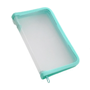 Portable Clear File Bag Zippered Closure Storage Pouches Multifunctional Receipt Organiser For School Office Supplies