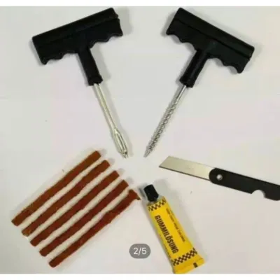 TERLARIS NO 1 !!! ALAT TAMBAL BAN HASSTON PROHEX Set 9pcs Tubles Tubeless Tembel Set Repair Ban Bocor Motor Mobil Gagang Plastik ASLI ORIGINAL KUAT AWET