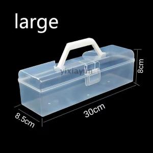 [COD] yixiayun Brush Storage Box Calligraphy Toolbox Utensils Portable Art Storage Box