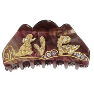 Practical Acrylic Hair Claw in Shark Shape Hair Decoration Hairpieces Party Headwear for Everyday and Party Looks