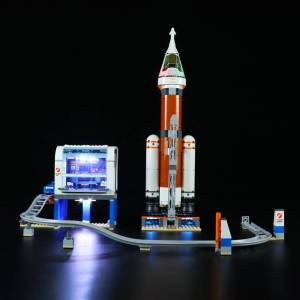 [PRE-ORDER] Light Kit 60228 City - Deep Space Rocket and Launch Control (Only LED Light kit No blocks Model)