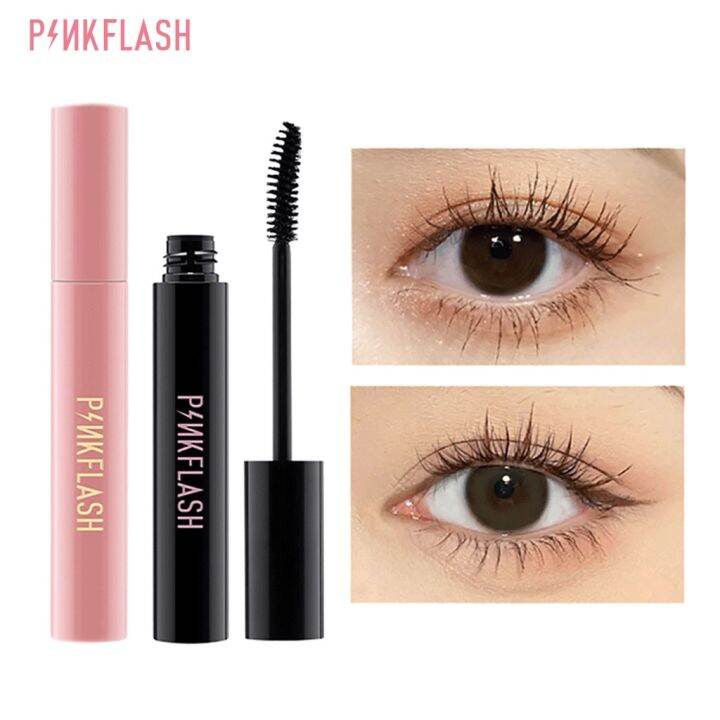 PINKFLASH Mascara Lengthening Volume Waterproof Fiber-Filled Silicone ...