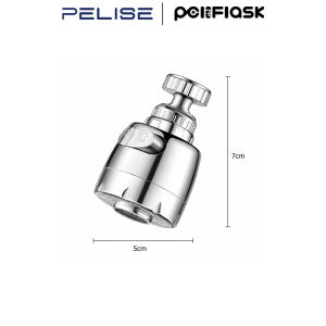 Pelise Faucet extender 360 Degree Swivel Anti-Splash Water Saving Faucet Sprayer Omnidirectional rotation