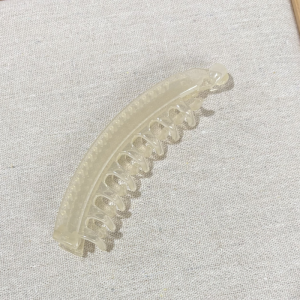 Simple Cross Twist Banana Clip New Transparent Banana Clip Ponytail Hair Accessories