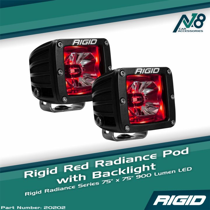 Rigid 20202 Red Radiance Pod with Backlight Genuine | Lazada PH