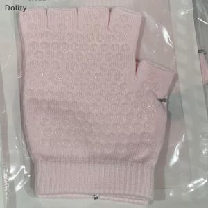 🎄【Special price】Dolity Women Non-slip Yoga Gloves Breathable Fitness Pilates Half Finger Glove Outdoor Cycling Fishing Workout Mittens For Gym