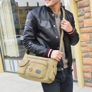 MUQZI Đa chức năng Túi đeo vai ngoài trời Dung lượng lớn Vải canvas Túi lưu trữ leo núi Thắt lưng treo Nhiều lớp Túi dụng cụ du lịch Đi bộ đường dài