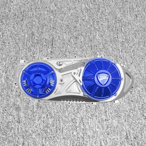 SEMSPEED Motorcycle CNC CVT Crankcase Cover Crank Case Guard Protector For Zontes 368g 350E 368K 368D 400g