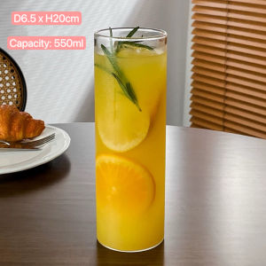 【SG Stock】🔥High Borosilicate Heat-Resistant Round square Glass Cup for Coffee Tea Cocktails matcha drinking mug