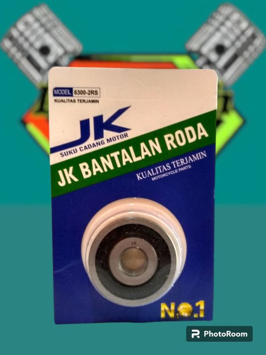 LAHER BEARING KLAHER BANTALAN KODE 6300 2RS ALL MOTOR UNIVERSAL ASLI BERKUALITAS