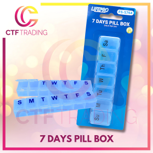 Lifepro / Grace Care Detachable 7 Days AM/PM / Detachable 7 Days / One Week / AM/PM / 7 Days Pill Box