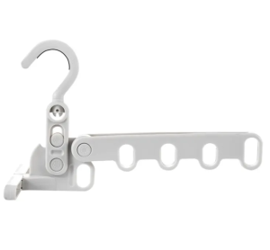 Clothes Hanger 5-Hole Hanger Clothes Rack Hook Indoor Multifunctional Wall Hanging Clothe Dryer Folding Rack