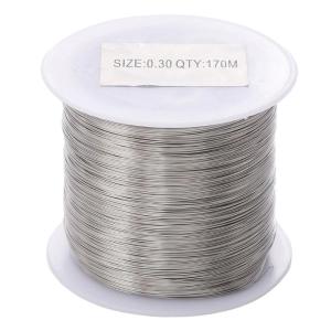 Multifuntional Wire Bailing Wire 0.2/0.3/0.4/0.5/0.6mm Necklace Making Wire for Creative and Sculpture Projects