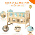 Cũi cho trẻ sơ sinh đa năng,Bàn học sinh,Kệ để đồ ,Giường trẻ em có thể ghép nối/ có kèm bánh xe. 