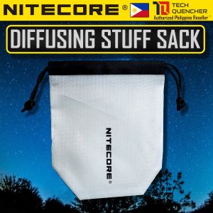 Nitecore Diffusing Stuff Sack - Headlamp Storage + Convert Headlamp into Lantern or Ambient Light