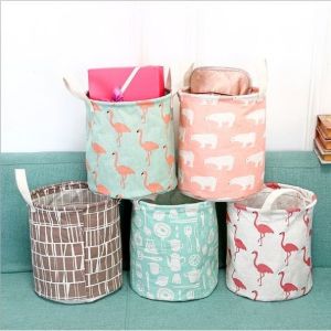 (BISA COD) PROMO KERANJANG LAUNDRY BAG MOTIF / KERANJANG BAJU KOTOR / BAG ORGANIZER / KERANJANG PENYIMPANAN BAJU KOTOR / TEMPAT BAJU KOTOR / TAS LIPAT LAUNDRY KOIN