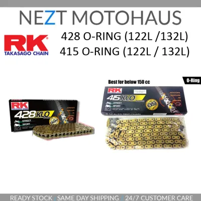 RK TAKASAGO CHAIN 428 / 415 O-RING ORING 122L / 132L Y15 Y16 RS150 RSX VF3 RFS150