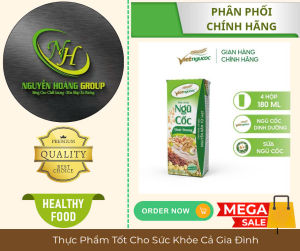 Lốc 4 Hộp- Ngũ Cốc Dinh Dưỡng Việt Ngũ Cốc 180ml