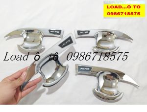 Ốp Hõm Cửa Xe Toyota Altis 2026-23 Mẫu Nhựa ABS Mạ Crom Sáng Bóng