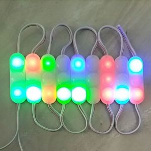 Modul Lampu LED 3 Mata RGB IJECTION Modul 12v 24v Mobil Kecil Truk Bus