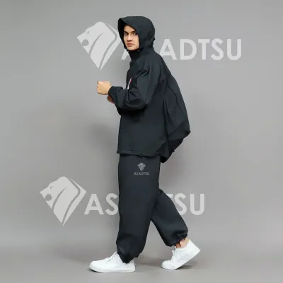 ASADTSU Jas Hujan Ransel Backpack Besar Setelan Dewasa Pria Wanita