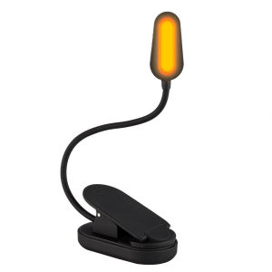 Rechargeable Clip On Blue Blocking Amber LED Light for Reading in Bed 1600K Eye Care Light for Strain-Free Healthy Eyes2026