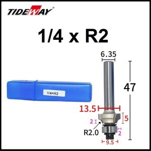 Mata Profil Mata Router Edging Round Over R1 R1.5 R2 untuk Merapikan Sudut HPL
