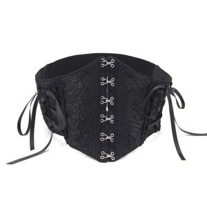 Comfortable Lace Waist Cincher Corset Belt for Women Ladies Body Shaper Adjustable Tummy Control Slimming Strap