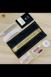 25 PACKS Double ho toiletries set toothbrushes toothpaste soap shampoo combs shower caps co