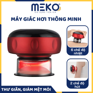 Máy massage giác hơi 6 chế độ nhiệt 2 chế độ hút hoạt động bằng điện thông minh - Giảm mệt mỏi