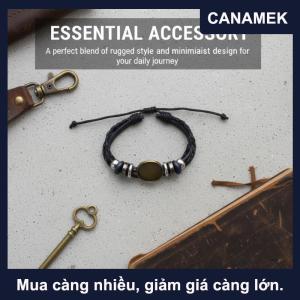 【CANAMEK】 20mm bezel cơ sở đồng thau da Vòng đeo tay Bangle cho Diy Cabochon làm Kit