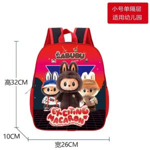 LOTPAN นักเรียนโรงเรียนประถมศึกษากระเป ๋ านักเรียนเกรด 1-3-6แฟชั นิยมลดภาระกันน าขนาดใหญ ความจุกระเป าเป ้สะพายหลังสบายๆ