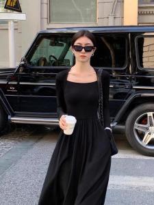 IOS SHOP MAIRA MIDI DRESS SPANDEK KASUAL RESMI WANITA KOREAN STYLE