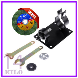 dudukan mesin bor listrik ubah jadi gerinda set bonus 1 pcs mata gerinda cutting wheel 4inci