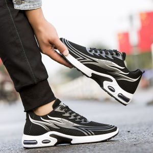 Sepatu Sneakers Pria Olahraga Sport Shoes Sepatu Jogging Impor Sepatu Lari Casual Running WINGSTER Warna Lis PUTIH