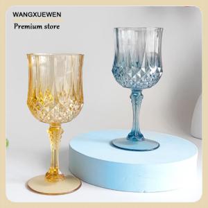 [COD] แก้วแชมเปญอะคริลิคทำจากพลาสติกถ้วยไวน์แก้วแชมเปญสำหรับงานแต่งงานวันเกิด