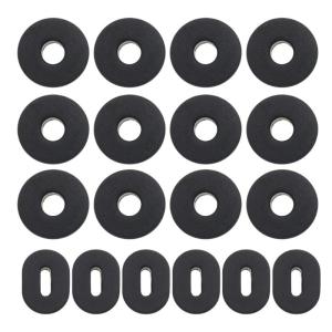Upgrades Motorcycle Rubber Edge Cover Pads Replacement Edge Gasket Motorcycle Enthusiast Essential 18pcs for /ZJ125