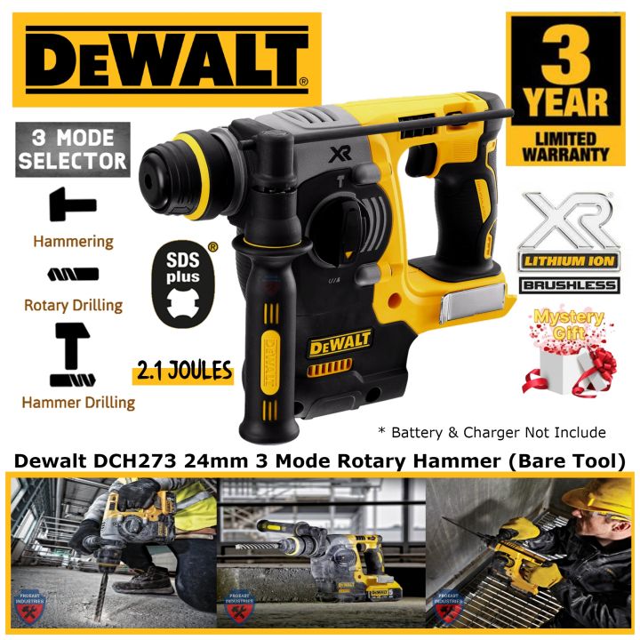 Dewalt DCH273P2-GB 18/20V Brushless Cordless SDS-Plus Mode
