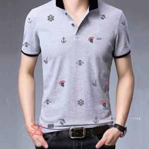 SKNDV - POLO SHIRT PRIA LENGAN PENDEK PRIA POLOS SALUR KERAH FABRICA KAOS KERAH GERIMIS HIJAU 313 BLACK