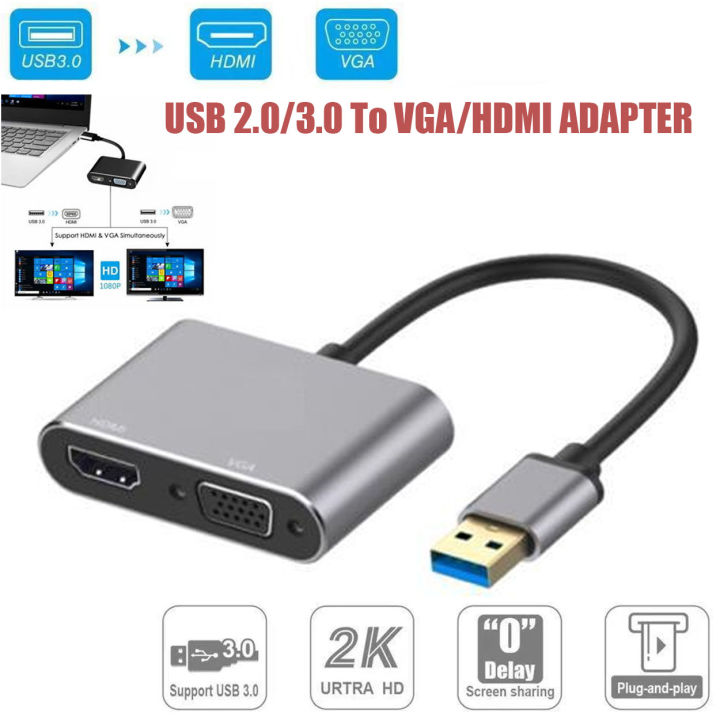 Usb Hdmi Adapter Driver Fl 2000 USB To HDMI VGA 1080P HD In Hub